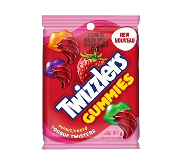 TWIZZLER GUMMIES TONGUE SUCRÉ - 182G