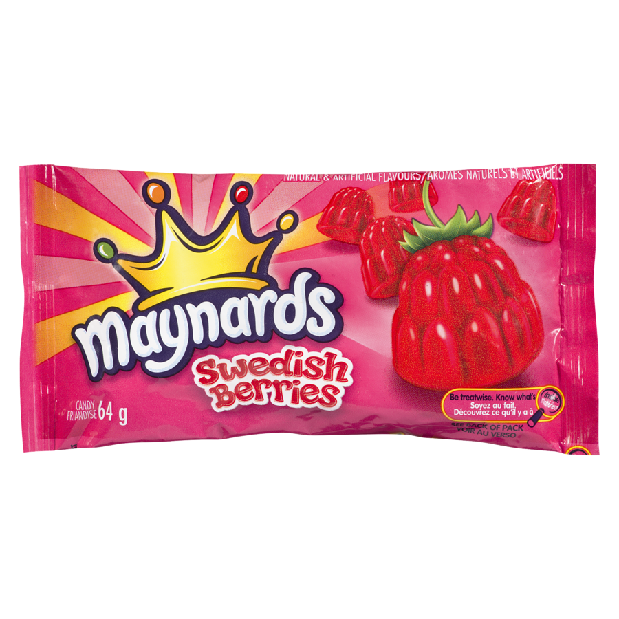 MAYNARDS SWEDISH BERRIES - 64G