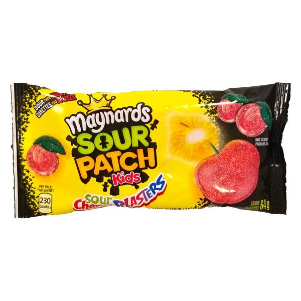 MAYNARDS SOUR PATCH KIDS CHERRY BLASTERS - 64G