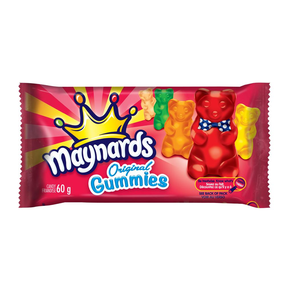 MAYNARDS ORIGINAL GUMMIES - 60G