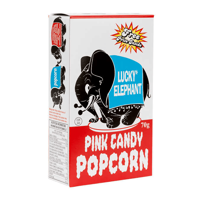 LUCKY ELEPHANT POPCORN ROSE - 70G