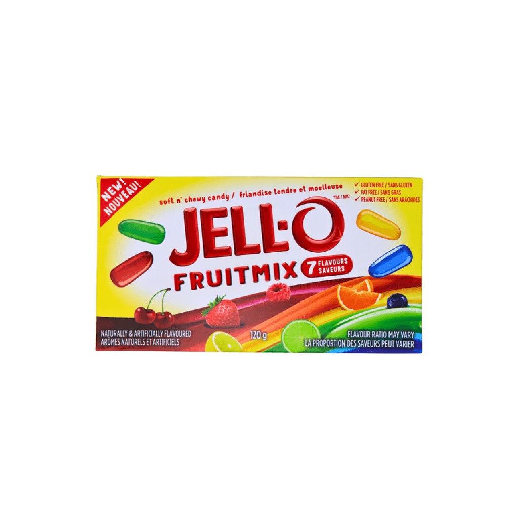 JELL-O MIX AUX FRUITS BOITE - 120G