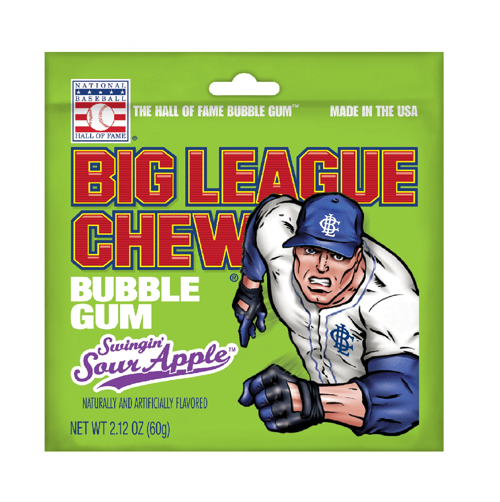 BIG LEAGUE GOMME BALLOUNE POMME SURE - 60G