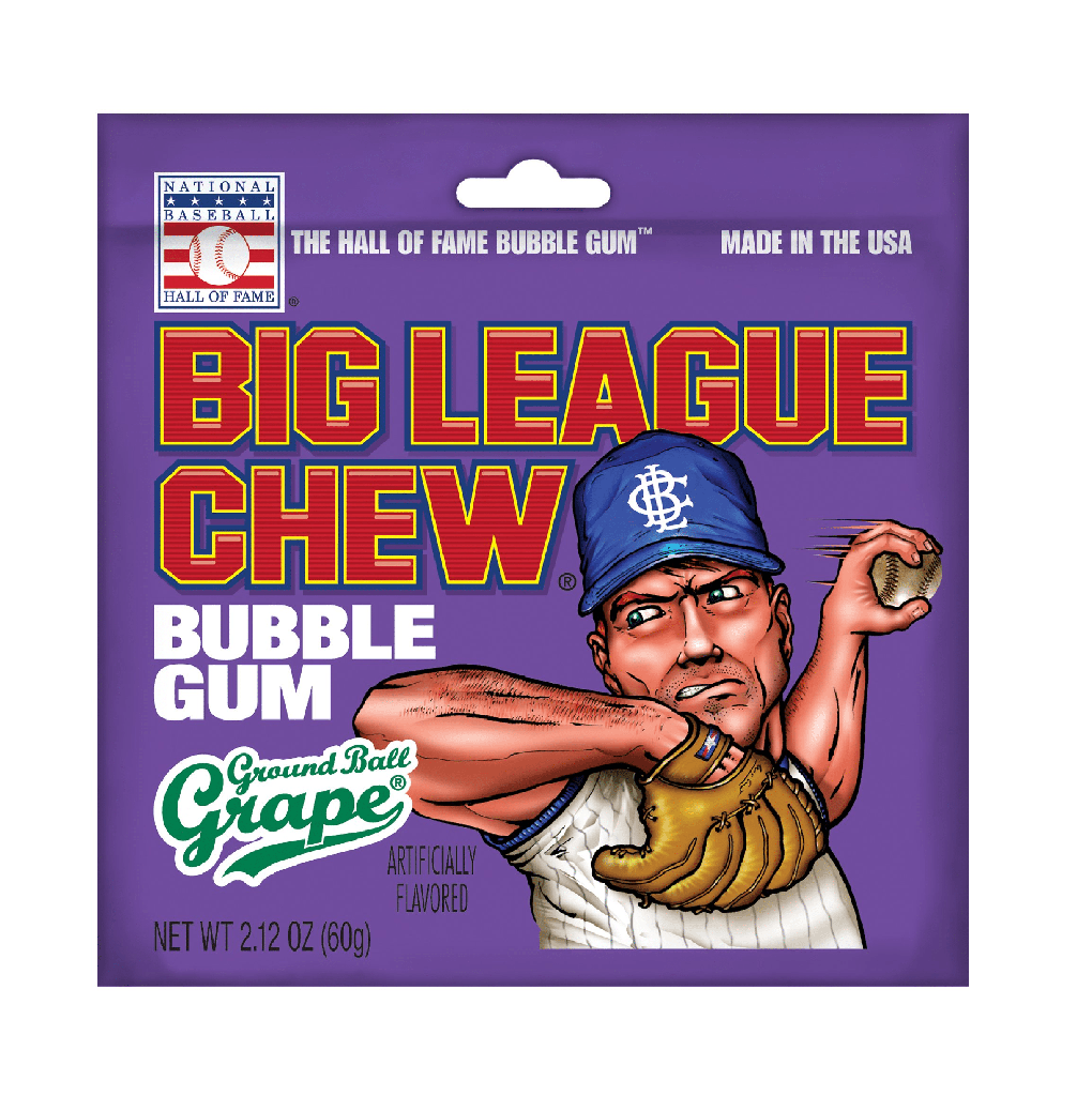 BIG LEAGUE GOMME BALLOUNE RAISIN - 60G