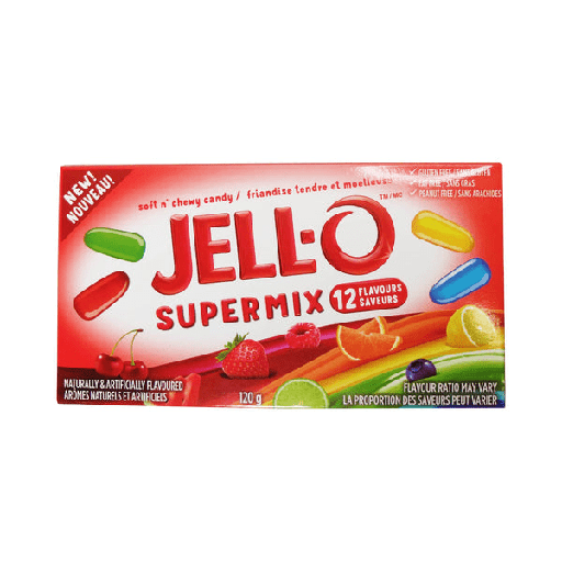 JELL-O SUPERMIX BOITE - 120G