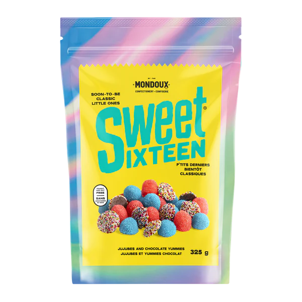 SWEET SIXTEEN JUJUBES ET YUMMIES AU CHOCOLAT - 325G